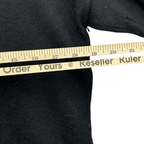 Aqua Cashmere Sweater Women's Size Small Black - Picture 4 of 11